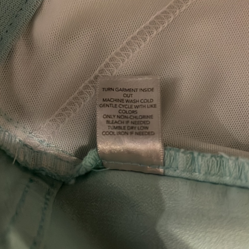 Christopher & Banks Signature Slimming ankle pants. In mint green. - Picture 6 of 6